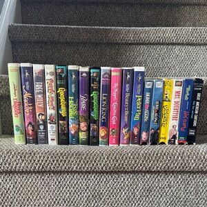 18 Vintage VHS Movie Collection